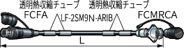 FCC**N-FMRC-ARIB 製品図